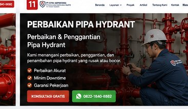 Jasa Perbaikan Pipa Hydrant PT Citra Adipratama Sakti