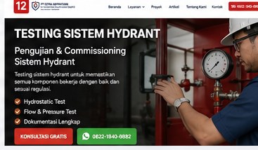 Testing dan Commissioning Sistem Hydrant PT Citra Adipratama Sakti
